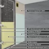 Материалы для каркасной звукоизоляции стен СТ-К-01
